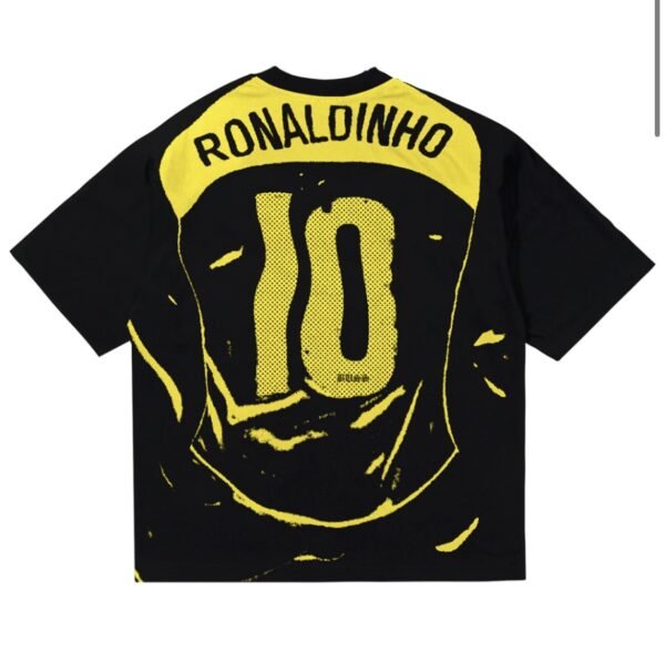 CAMISETA SELEÇÃO PRETA E AMARELO