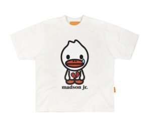 Screenshot CAMISETA MAD MADSON JR CORAZÓN PARTIDO OFF WHITE