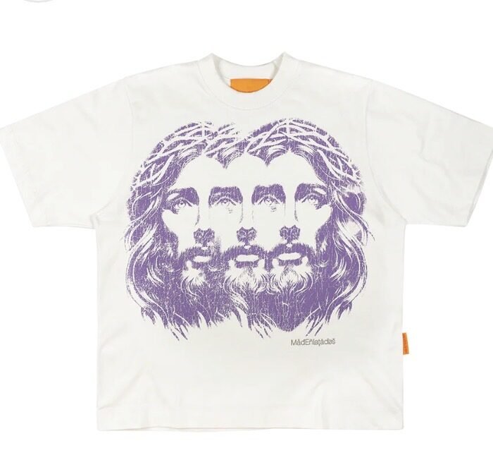 CAMISETA MAD JESUS³ OFF WHITE