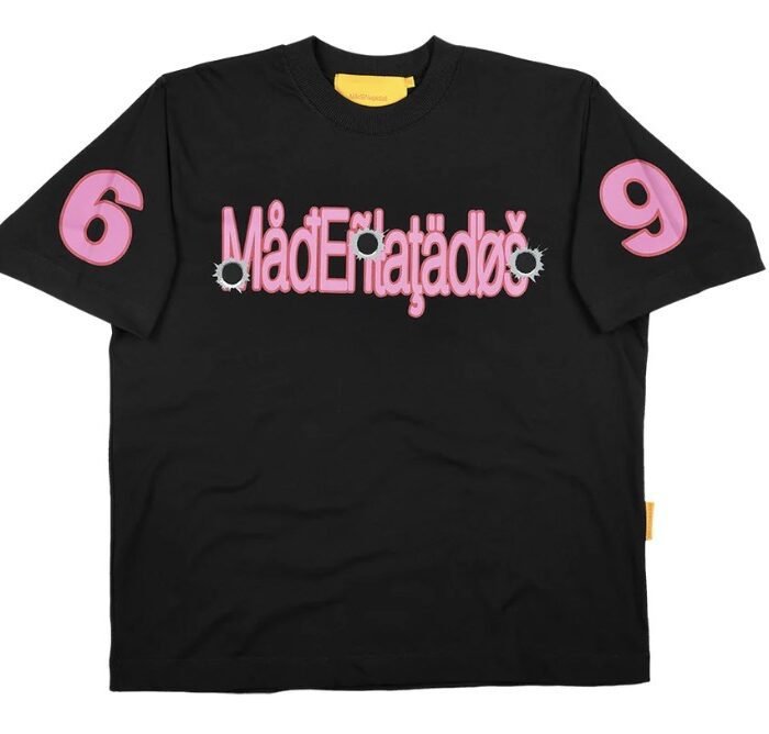 CAMISETA MAD ALVEJADA PRETA