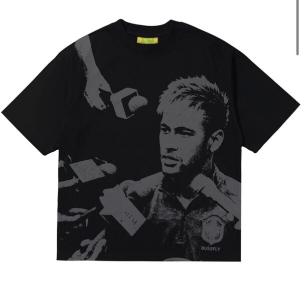 CAMISETA ENTREVISTA NEYMAR PRETA