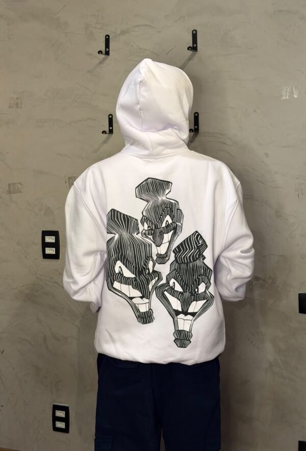MOLETOM PDPH X SUF PALHAÇO BRANCO