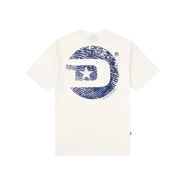 FINGERPRINT T-SHIRT IN OFF-WHITE DISTURB