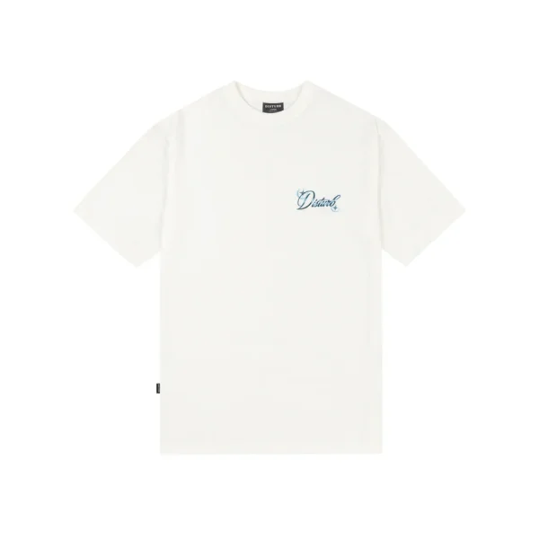 T-SHIRT AIRBRUSH OFF-WHITE DISTURB