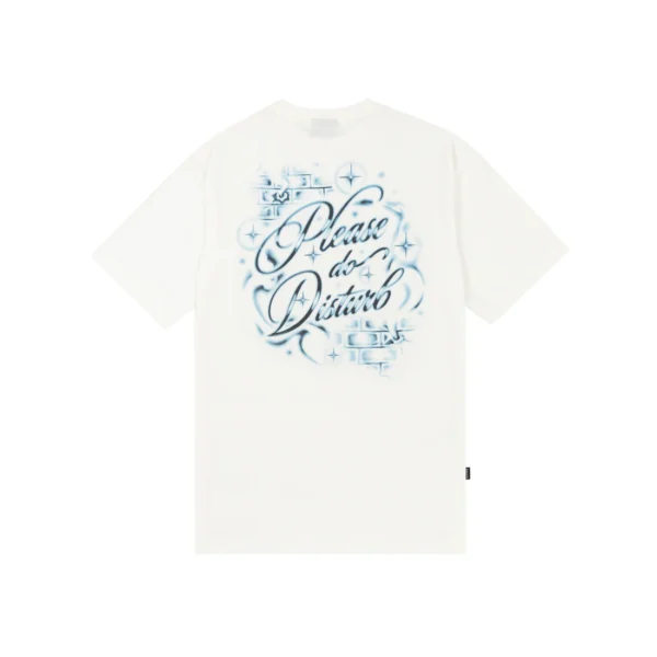 T-SHIRT AIRBRUSH OFF-WHITE DISTURB