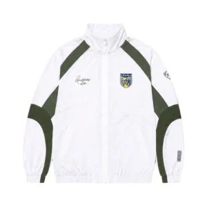 2002 TRACKSUIT JACKET WHITE SUF & TDB