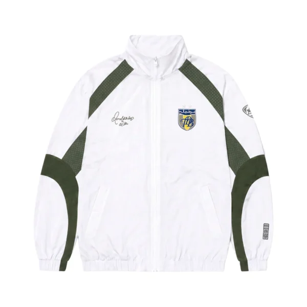 2002 TRACKSUIT JACKET WHITE SUF & TDB