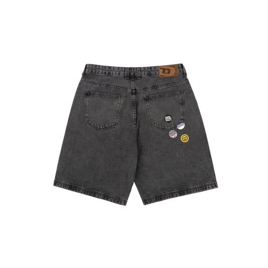 Shorts Jeans Pin Preto Disturb