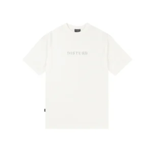T-SHIRT STUDDET LOGO BRANCA