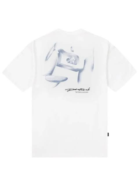 T-SHIRT GEM BRANCO DISTURB