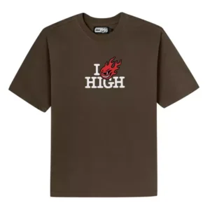 IMG_4939 TEE I LOVE HIGH BROWN