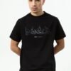 CAMISETA BARRA CREW "RAÍZES" PRETA