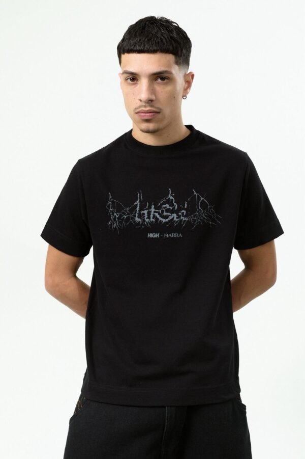 CAMISETA BARRA CREW "RAÍZES" PRETA