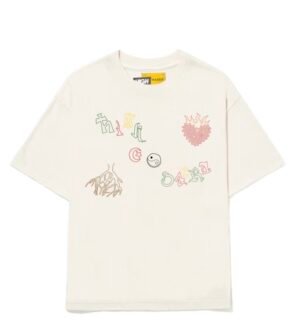 CAMISETA BARRA CREW "ICONOGRAFIA" OFF WHITE