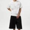 CAMISETA BARRA CREW "ICONOGRAFIA" OFF WHITE