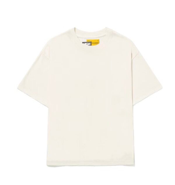 CAMISETA BARRA CREW "ASSINATURA" OFF WHITE
