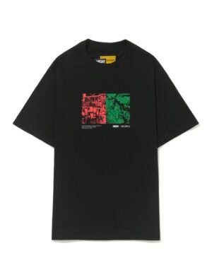 CAMISETA BARRA CREW "ATELIÊ" PRETA