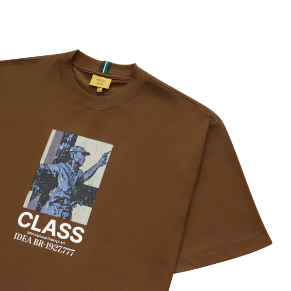 T-SHIRT CLASS EMBAIXADOR BROWN