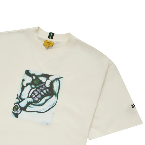 T-SHIRT CLASS FORCED SMILE OFF-WHITE