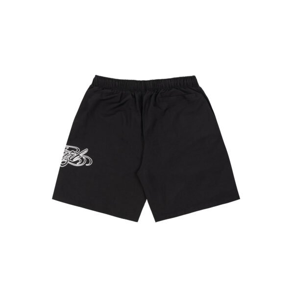 Shorts Script Preto Costas Shorts Script Preto Disturb