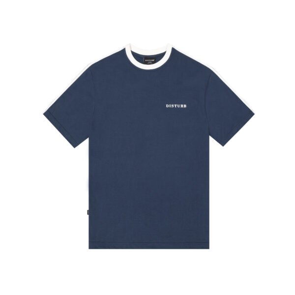 T-shirt Logo Shoulder Line Azul Marinho Disturb