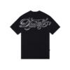 T-shirt Script Stencil Preta Costas T-shirt Script Stencil Preta Disturb