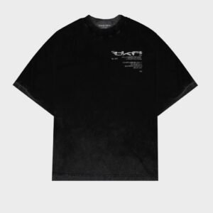 Faded Black/Grey Boxy Tee