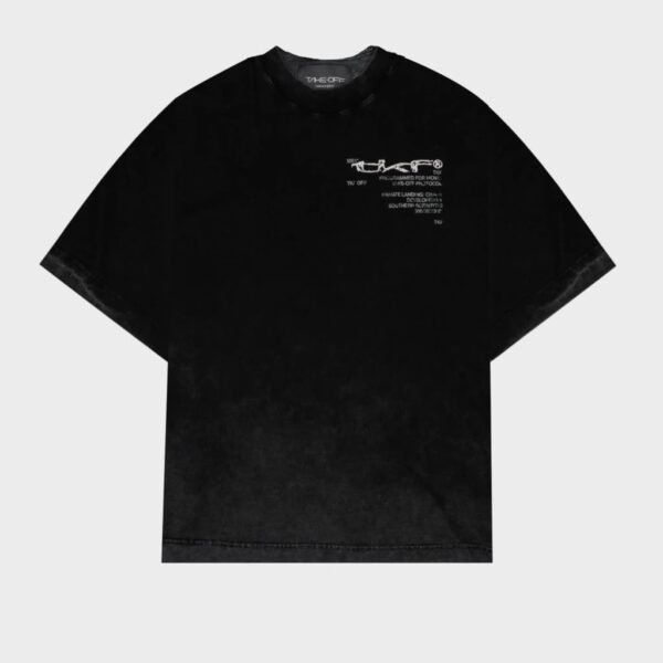 Faded Black/Grey Boxy Tee