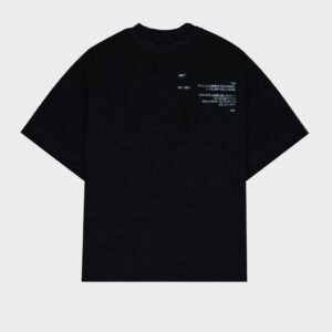 Sketch Black Boxy Tee