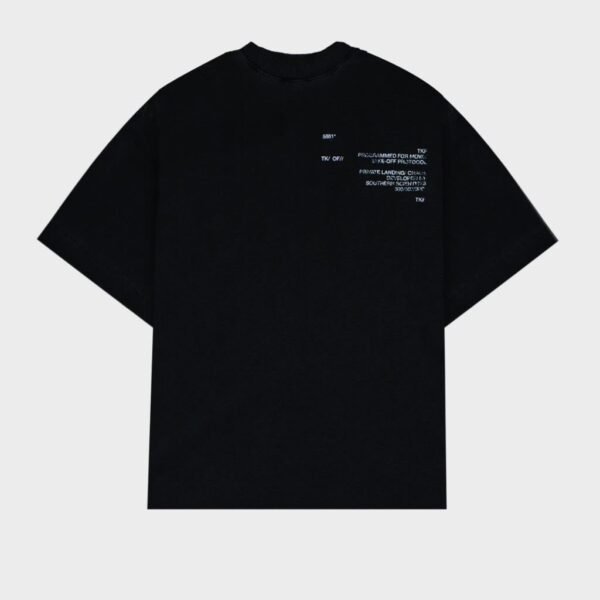 Sketch Black Boxy Tee