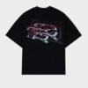 Sketch Black Boxy Tee