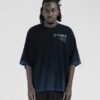Faded Black/Blue Boxy Tee