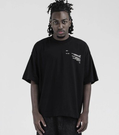 WhatsApp Image 2026-09-17 at 16.16.00 Sketch Black Boxy Tee