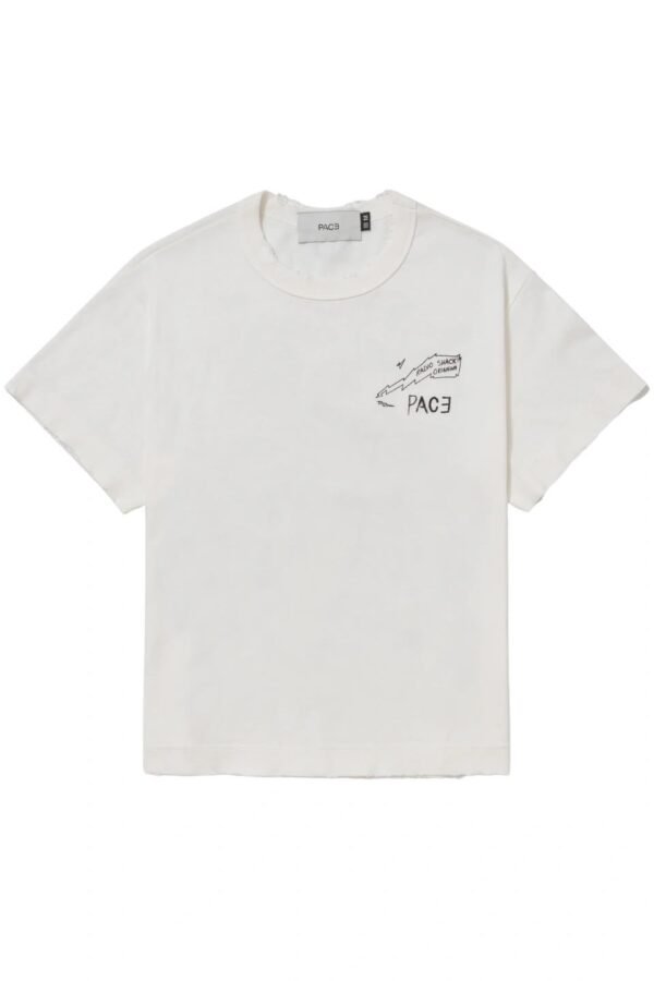 T SHIRT PACE OKINAWA SKETCHES OFF WHITE