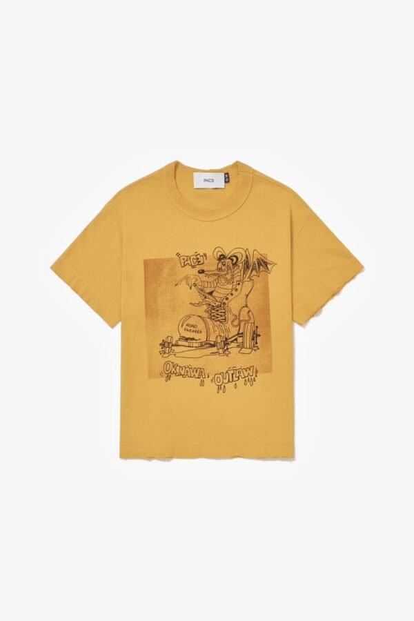 TEE OKINAWA OUTLAW MUSTARD PACE