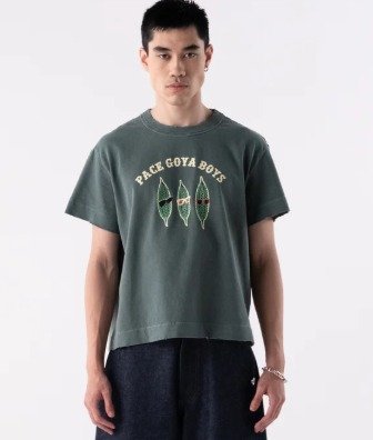 TEE GOYA BOYS FOREST GREEN