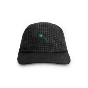 CLASS 3 PANEL SPORT HAT DYNAMIC PLAID BLACK