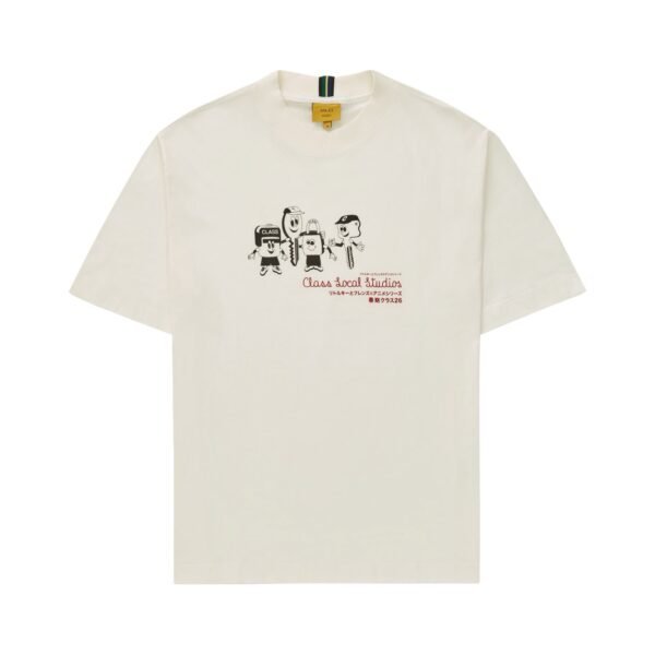 ed4220bd-1ba6-4d82-9774-ff3d7a14726f T-SHIRT CLASS KEY FAMILY OFF-WHITE