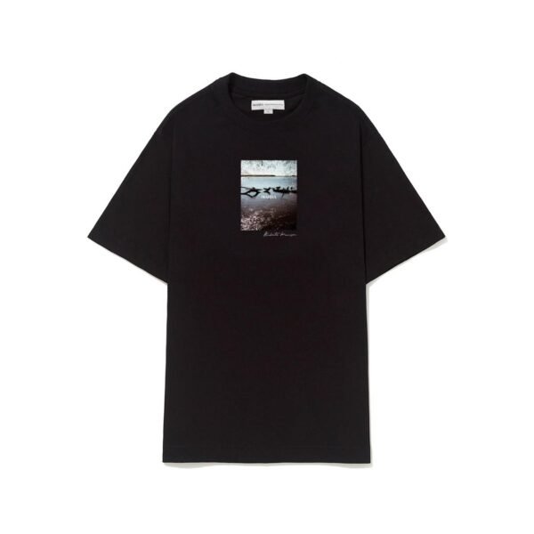 CAMISETA BARRA CREW "AMBIENTE MANGUE" PRETA