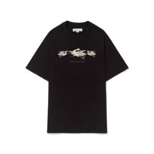 CAMISETA BARRA CREW "GARÇAS" PRETA