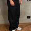 Calça Jeans Baggy Preta