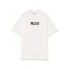 CAMISETA BARRA CREW "ABSTRATO" OFF WHITE