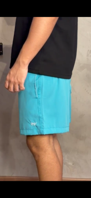 Short Rafrow Ciano