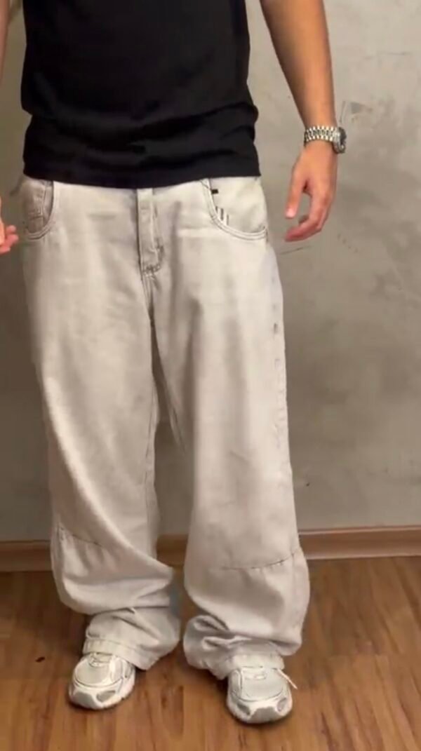 Screenshot Calça Jeans Baggy Off-White