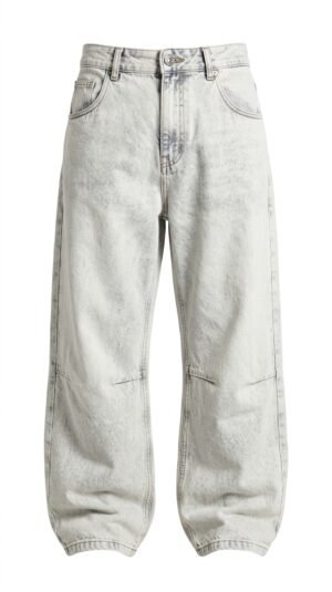 Calça Jeans Baggy Off-White