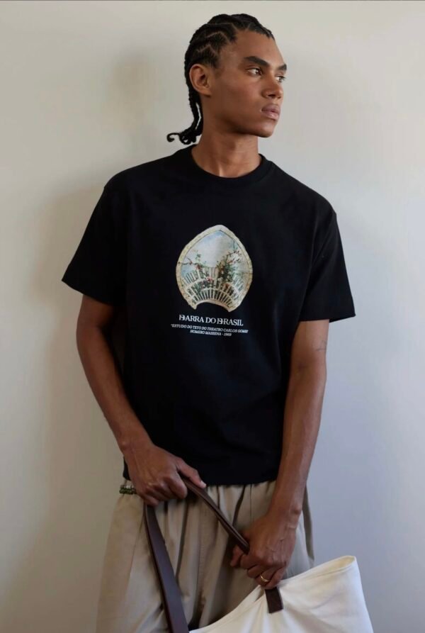 Screenshot CAMISETA BARRA CREW "ESBOÇO" PRETA