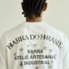 CAMISETA BARRA CREW "CONSTELAÇÃO ATELIÊ" OFF WHITE