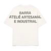 CAMISETA BARRA CREW "ATELIÊ ARTESANAL E INDUSTRIAL" OFF WHITE
