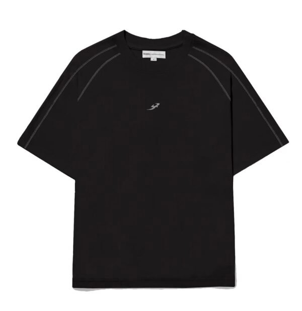 Screenshot CAMISETA BARRA CREW RECORTADA "B GARÇA" PRETA