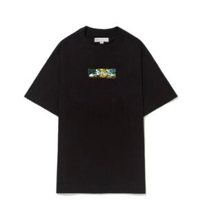 Screenshot CAMISETA BARRA CREW "ABSTRATO" PRETA